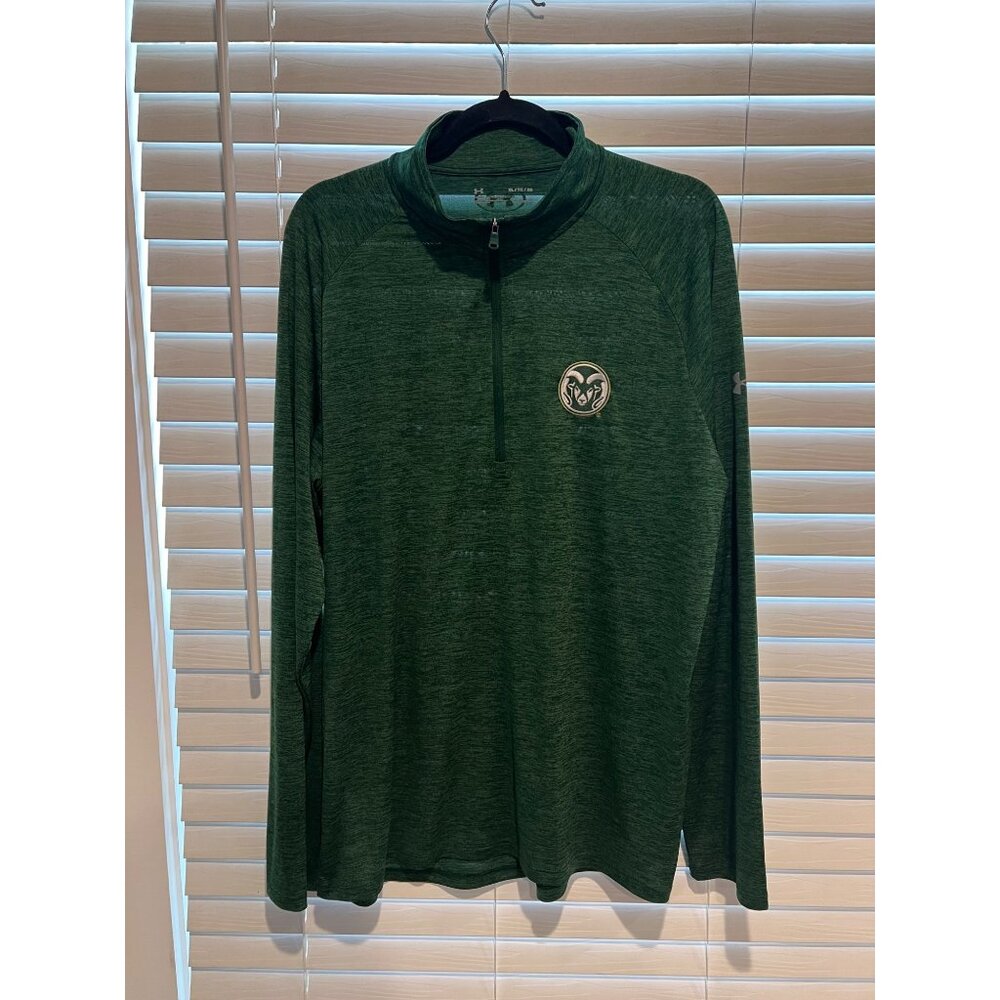 Under Armour Colorado State‎ Rams  Basketball 1/4 Zip - Size XL